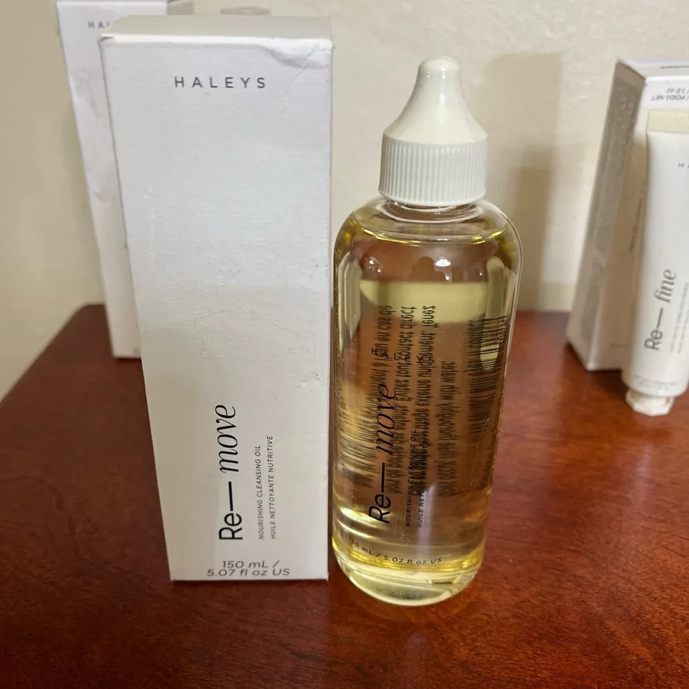 Haleys re- seal setting spray re-move cleansing oil re- fine primer lot bundle